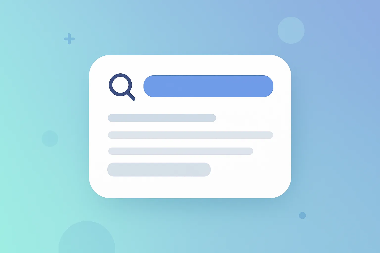 meta descriptionを表すイラスト