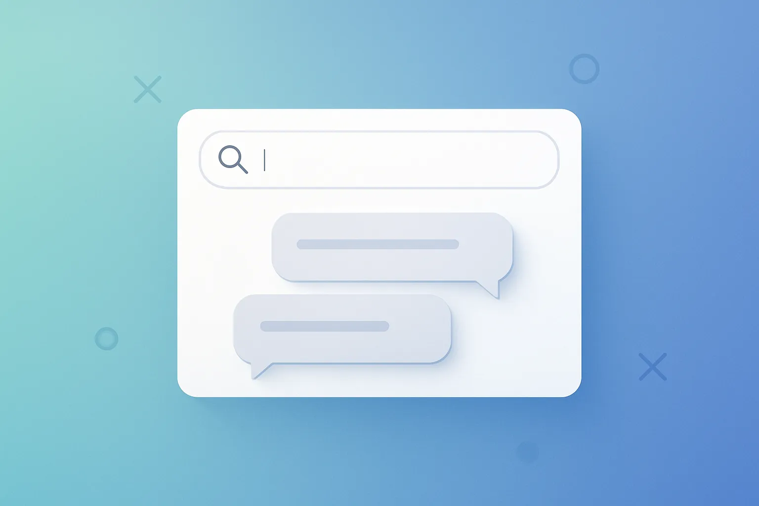 Google AIモードを表すイラスト